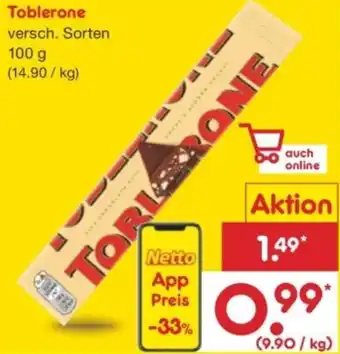 Netto Marken-Discount Toblerone Angebot
