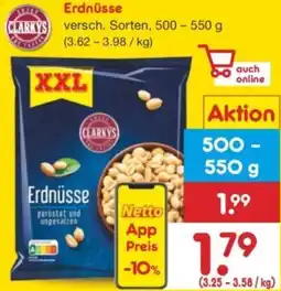 Netto Marken-Discount CLARKYS Erdnüsse Angebot