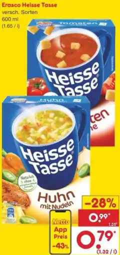Netto Marken-Discount Erasco Heisse Tasse Angebot