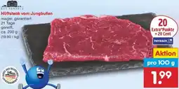 Netto Marken-Discount GUT PONHOLZ Hüftsteak vom Jungbullen Angebot
