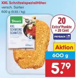 Netto Marken-Discount XXL Schnitzelspezialitäten Angebot