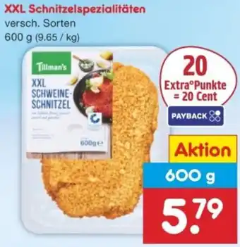 Netto Marken-Discount XXL Schnitzelspezialitäten Angebot