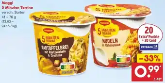 Netto Marken-Discount Maggi 5 Minuten Terrine Angebot