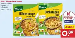 Netto Marken-Discount Knorr Suppenliebe Suppe Angebot