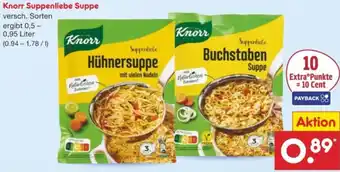 Netto Marken-Discount Knorr Suppenliebe Suppe Angebot