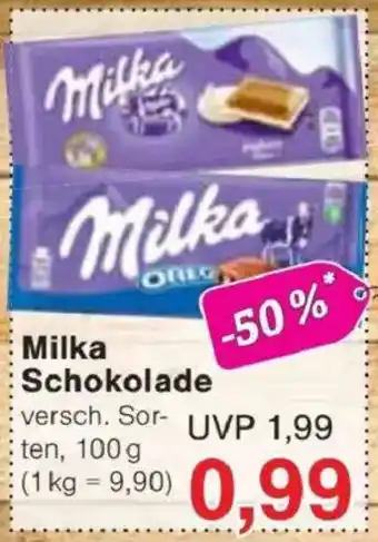 Jawoll Milka Schokolade Angebot