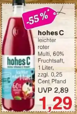 Jawoll hohes C Angebot
