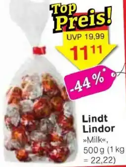 Jawoll Lindt Lindor Angebot