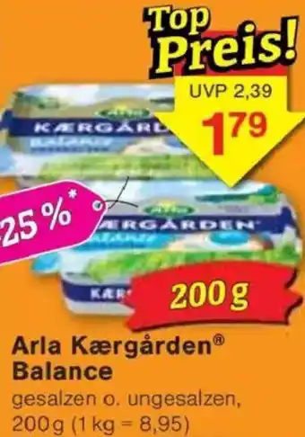 Jawoll Arla Kærgården Balance Angebot