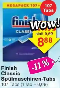 Jawoll Finish Classic Spülmaschinen-Tabs Angebot