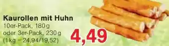 Jawoll Kaurollen mit Huhn Angebot