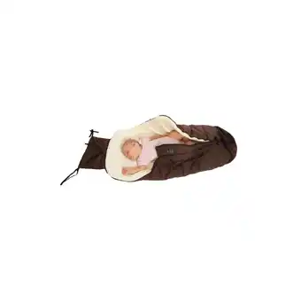 Netto Marken-Discount Fußsack Fluffy, Universalgröße, Kinderwagen, wasserdicht, mit Reißverschluss braun Angebot