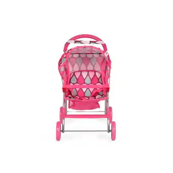 Netto Marken-Discount Puppenbuggy, Puppenwagen 9617, Schiebehöhe 50 cm, Sonnendach, Sicherheitsgurt Angebot