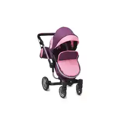 Netto Marken-Discount Puppenbuggy, Puppenwagen Violette 9694 zusammenklappbar, Schwenkräder vorne Angebot