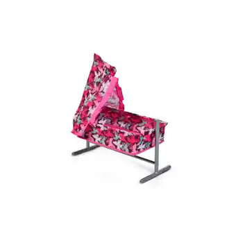 Netto Marken-Discount Puppenbett, Puppenwiege Butterfly 9339, mit Himmel und Rüschchen 59x29,5x61cm Angebot