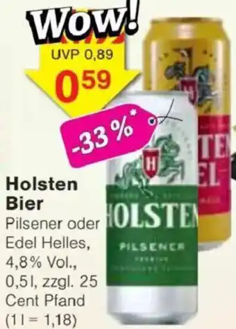 Jawoll Holsten Bier Angebot