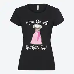 NKD Damen-T-Shirt mit Trachten-Frontaufdruck Angebot