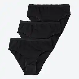 NKD Damen-Rioslip mit glänzendem Rand, 3er-Pack Angebot
