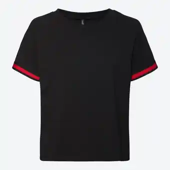 NKD Damen-T-Shirt mit Streifenborte Angebot