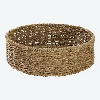 NKD Deko-Tablett aus Seegras, ca. 28x28x7,5cm Angebot