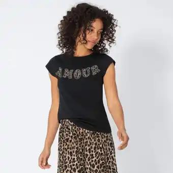 NKD Damen-T-Shirt mit Frontaufdruck Angebot