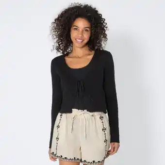 NKD Damen-Cardigan mit Ajour-Muster Angebot