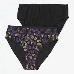 NKD Damen-Rioslip mit Blumen-Muster, 2er-Pack Angebot