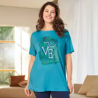 NKD Damen-T-Shirt mit Bootausschnitt, große Größen Angebot