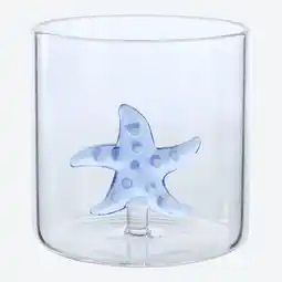NKD Trinkglas mit Meerestier-Figur, ca. 320 ml Angebot