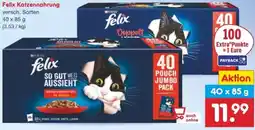 Netto Marken-Discount Felix Katzennahrung Angebot