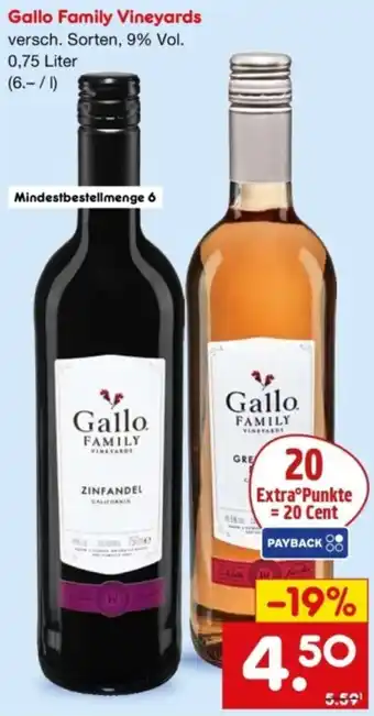 Netto Marken-Discount Gallo Family Vineyards Angebot