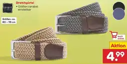 Netto Marken-Discount SPIRIT of colours Stretchgürtel Angebot