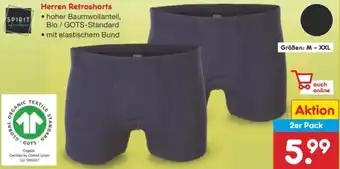 Netto Marken-Discount SPIRIT of colours Herren Retroshorts Angebot