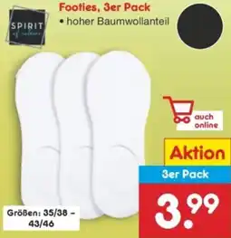 Netto Marken-Discount SPIRIT of colours Footies Angebot