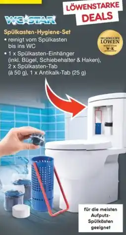 Netto Marken-Discount WC STAR Spülkasten-Hygiene-Set Angebot