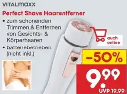 Netto Marken-Discount VITALmaxx Perfect Shave Haarentferner Angebot