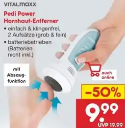 Netto Marken-Discount VITALMAXX Pedi Power Hornhaut-Entferner Angebot