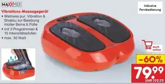 Netto Marken-Discount MAXXMEE Vibrations-Massagegerät Angebot