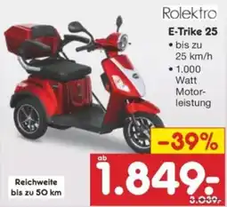Netto Marken-Discount Rolektro E-Trike 25 Angebot