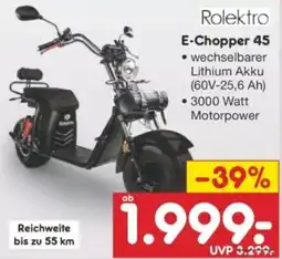 Netto Marken-Discount Rolektro E-Chopper 45 Angebot