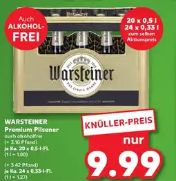 Kaufland WARSTEINER Premium Pilsener Angebot
