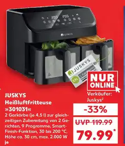 Kaufland JUSKYS Heißluftfritteuse 301031 Angebot