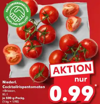 Kaufland Niederl. Cocktailrispentomaten Angebot