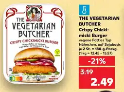 Kaufland THE VEGETARIAN BUTCHER Crispy Chicki- micki Burger Angebot