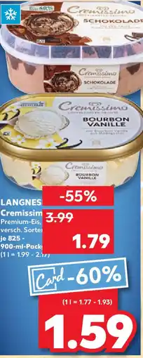 Kaufland LANGNES Cremissimo Angebot