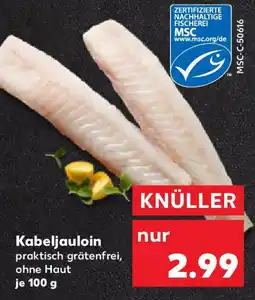 Kaufland Kabeljauloin Angebot