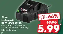 Kaufland PARKSIDE Akku- Ladegerät 20V PLG 20 C1 Angebot