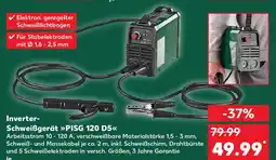 Kaufland Inverter- Schweißgerät PISG 120 D5 Angebot