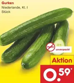 Netto Marken-Discount Gurken Angebot