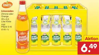 Netto Marken-Discount limetto Limonaden Angebot